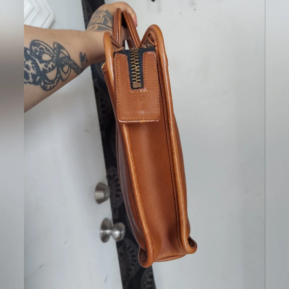 Vintage Coach British Tan Embassy Briefcase 5090🤎🧡 - Picture 10 of 16